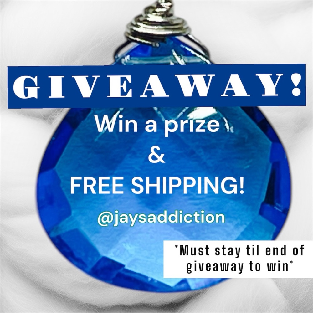 Giveaway! Win a Prize and Free Shipping! @jaysaddiction
